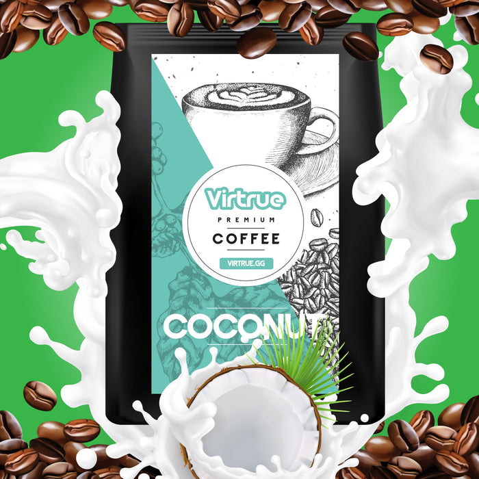 Coconut Creme Flavored Coffee – 16oz | Virtrue Premium