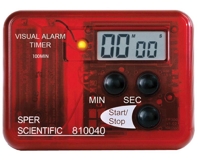 Visual Alarm Timer - 99 Minutes