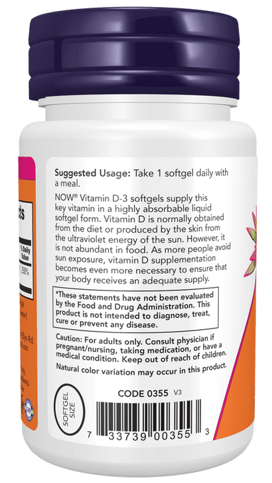 Vitamin D-3 2,000 IU