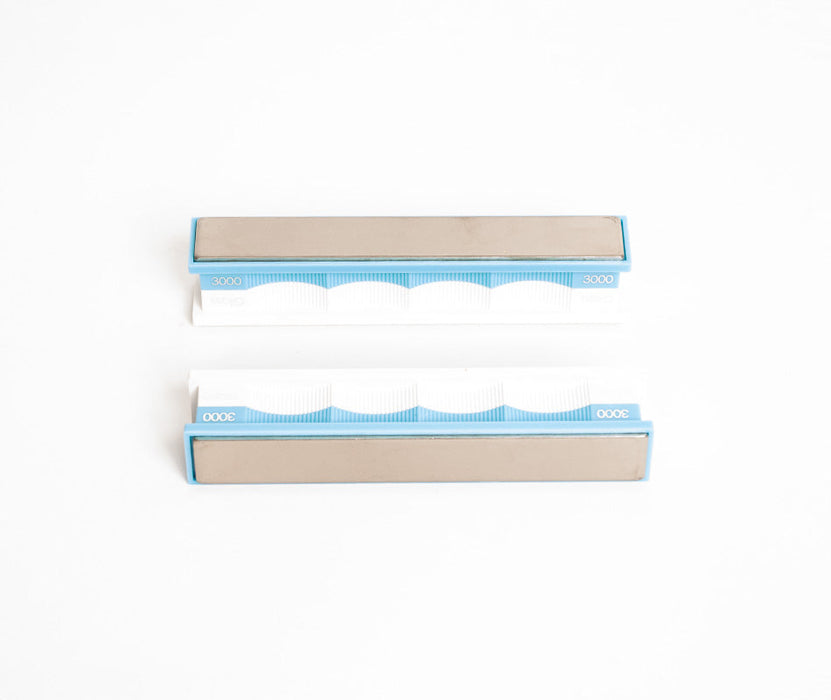 Premium 3000 Grit Diamond Stones and Blank Glass Platens Pack