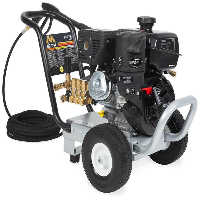 Mi-T-M WP-3600-0MKB Gasoline Pressure Washer – 3600 PSI, 2.8 GPM, Kohler CH395