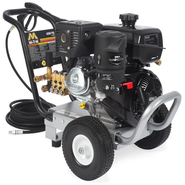 Mi-T-M WP-4200-0MKB Gasoline Pressure Washer – 4200 PSI, 3.4 GPM, Kohler CH440
