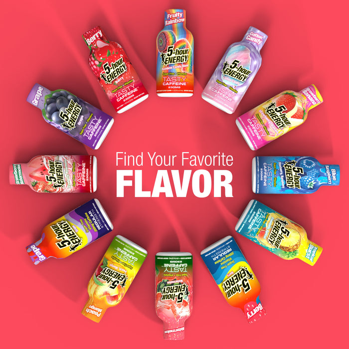 Watermelon Flavor Regular Strength 5-hour ENERGY Shots