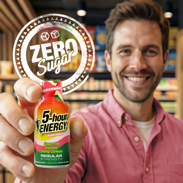 Watermelon Flavor Regular Strength 5-hour ENERGY Shots