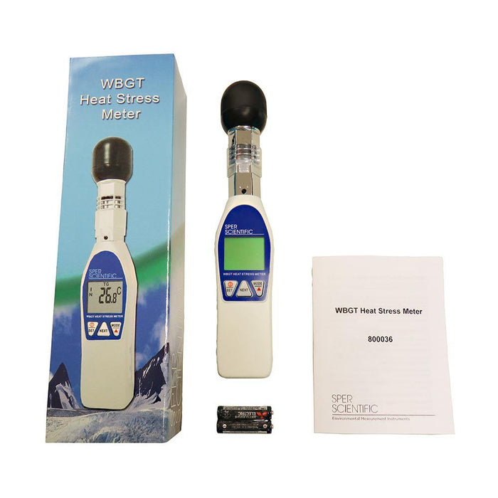 Wet Bulb Globe Heat Stress Meter