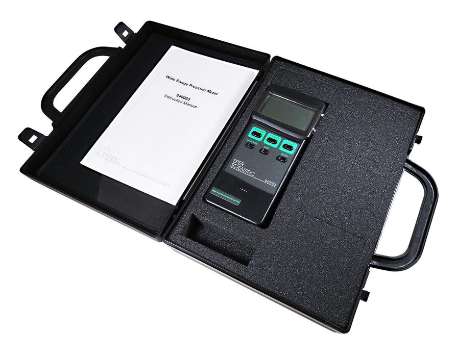 Wide Range Pressure Meter