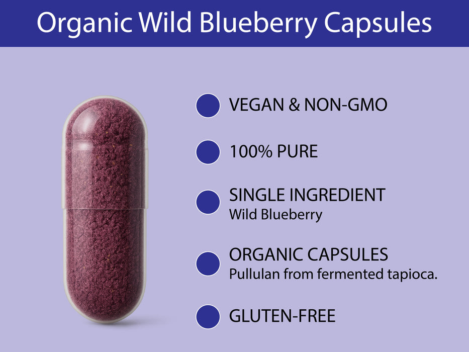 Organic Wild Blueberry Capsules