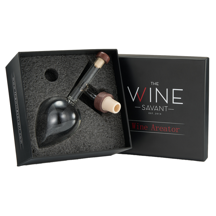 Italian Wine Aerator Decanter, Aerator Pourer, Red & White In Bottle Aerators, Makes Your Wines Taste Better, Italian Design Decanter, Whiskey & Spirits Gifts, 2x5 Inches Areadivino Aerator Clear