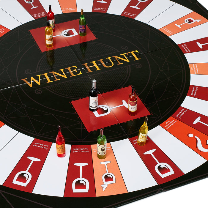 WineHunt - an Interactive Blind Wine Tasting Game, Rely On Taste & Smell to Learn How to Taste Wine Just Like a Sommelier - Gift for Wine Lover, Connoisseur, Fun Game to Play with Friends, Family