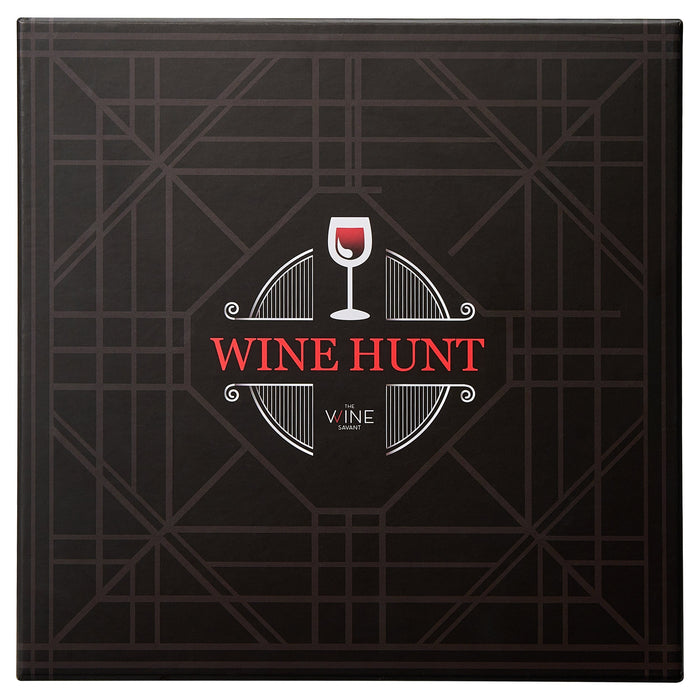 WineHunt - an Interactive Blind Wine Tasting Game, Rely On Taste & Smell to Learn How to Taste Wine Just Like a Sommelier - Gift for Wine Lover, Connoisseur, Fun Game to Play with Friends, Family