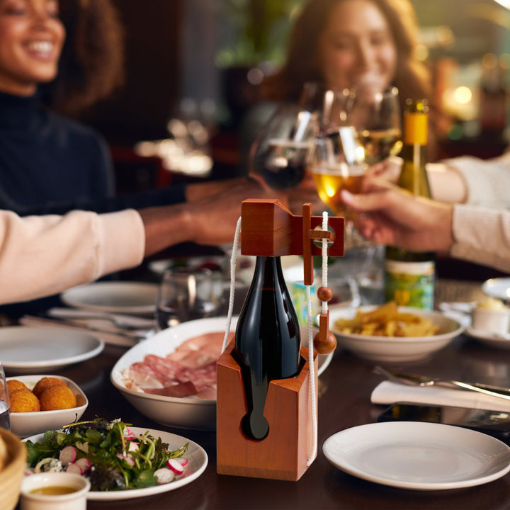 Wine Bottle Puzzle Game - 3D Wooden Wine Bottle Holder