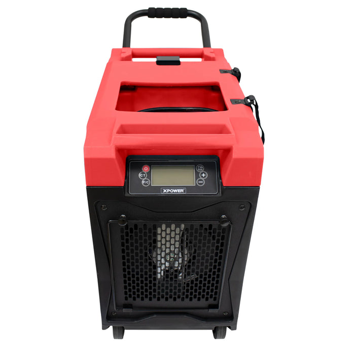 XPOWER XD-85L2 Commercial LGR Dehumidifier – Auto Pump, Drain Hose, Portable Water Damage Restoration - Industrial Use