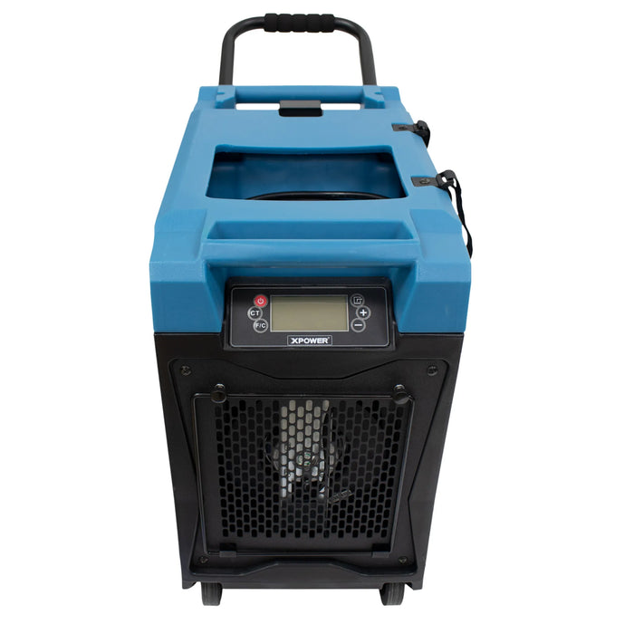 XPOWER XD-85L2 Commercial LGR Dehumidifier – Auto Pump, Drain Hose, Portable Water Damage Restoration - Industrial Use