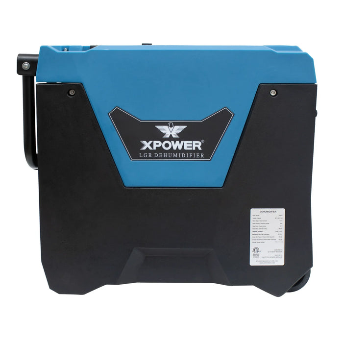 XPOWER XD-85L2 Commercial LGR Dehumidifier – Auto Pump, Drain Hose, Portable Water Damage Restoration - Industrial Use
