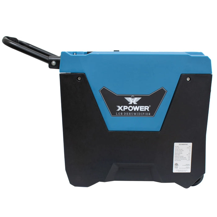 XPOWER XD-85L2 Commercial LGR Dehumidifier – Auto Pump, Drain Hose, Portable Water Damage Restoration - Industrial Use