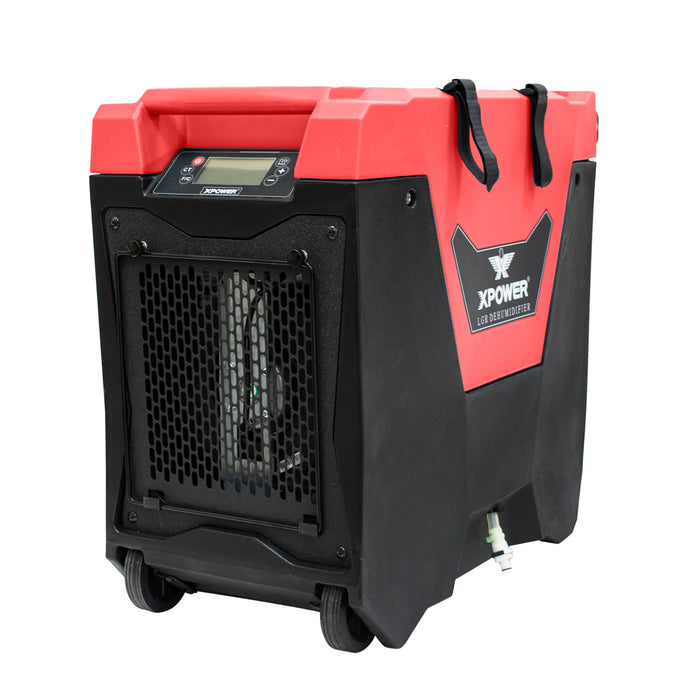XPOWER XD-85L2 Commercial LGR Dehumidifier – Auto Pump, Drain Hose, Portable Water Damage Restoration - Industrial Use
