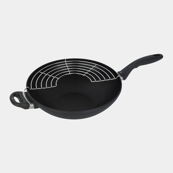 XD Nonstick Wok with Glass Lid - Induction