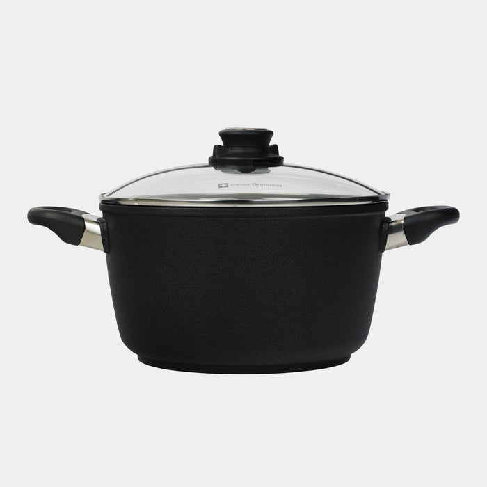 XD Nonstick Stock Pot with Glass Lid