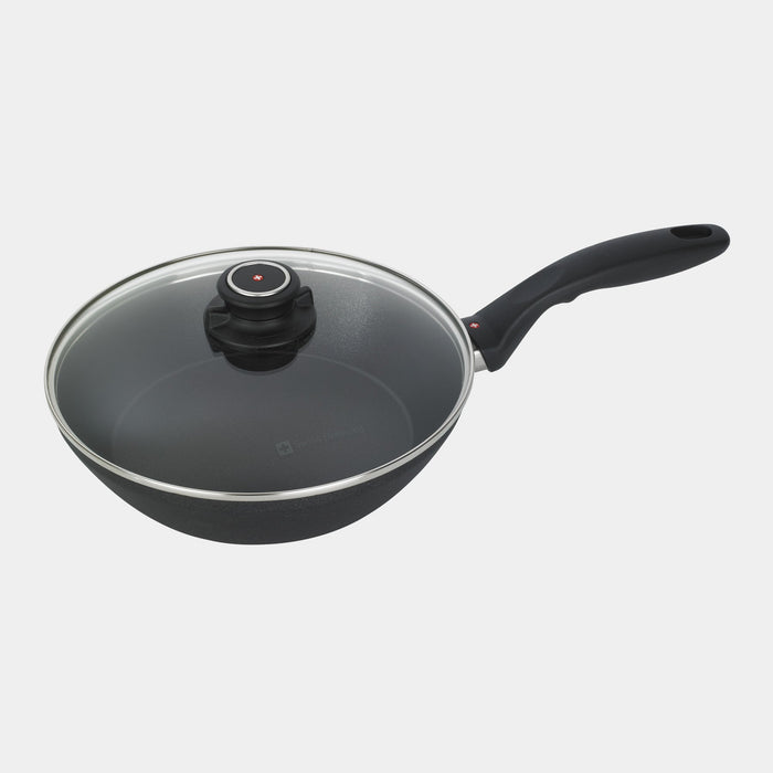 XD Nonstick 10.25" Stir-Fry Pan with Glass Lid