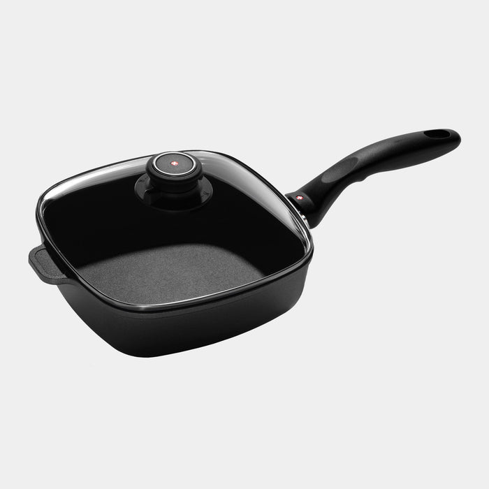 XD Nonstick Square Saute Pan with Glass Lid