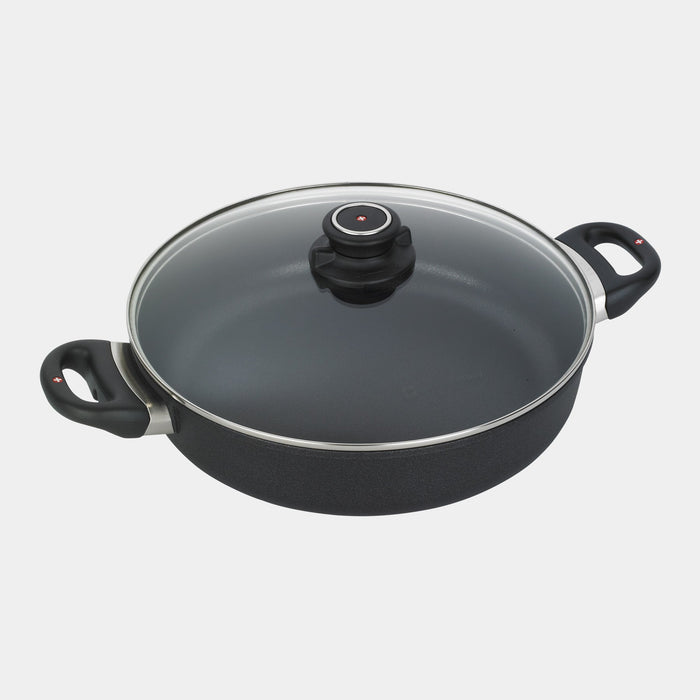 XD Nonstick Sauteuse with Glass Lid