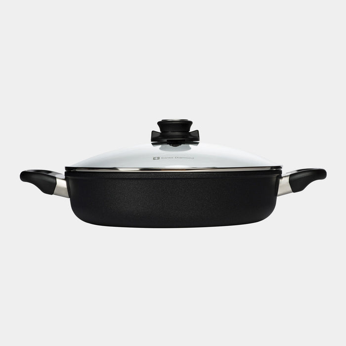 XD Nonstick Sauteuse with Glass Lid