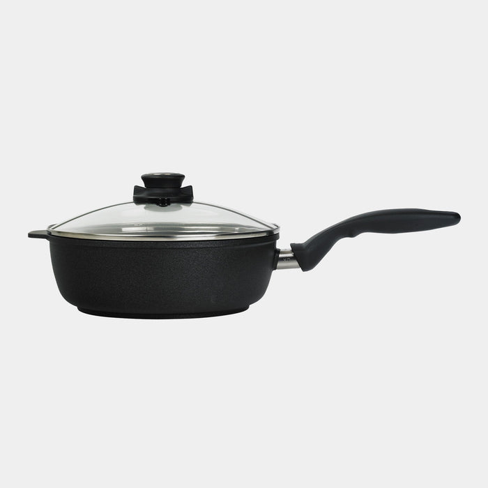 XD Nonstick Saute Pan with Glass Lid - Induction