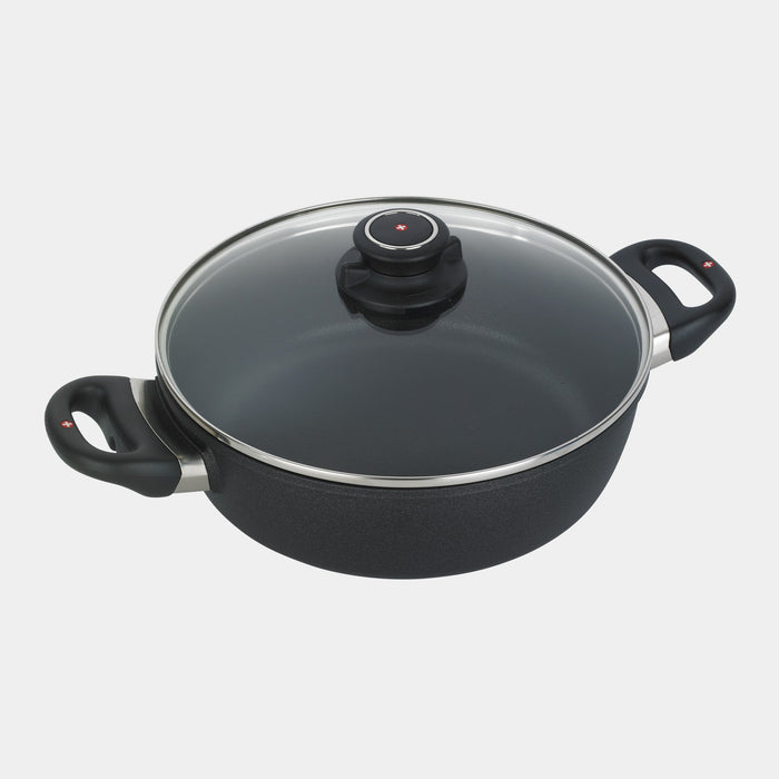 XD Nonstick Casserole with Glass Lid - Induction