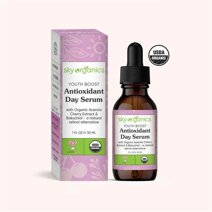 Sky Organics Youth Boost Day Serum Antioxidant - 1 Fl Oz