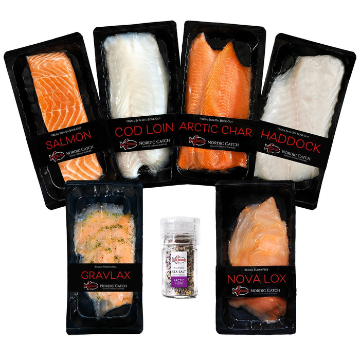 A Taste of Iceland - Sushi Grade Fish Sample Bundle
