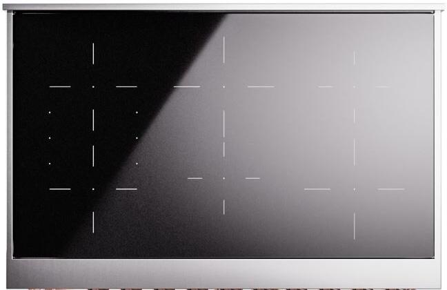 ILVE Nostalgie II 40" Electric Range, Matte Graphite, Chrome Trim UPDI406NMPMGC