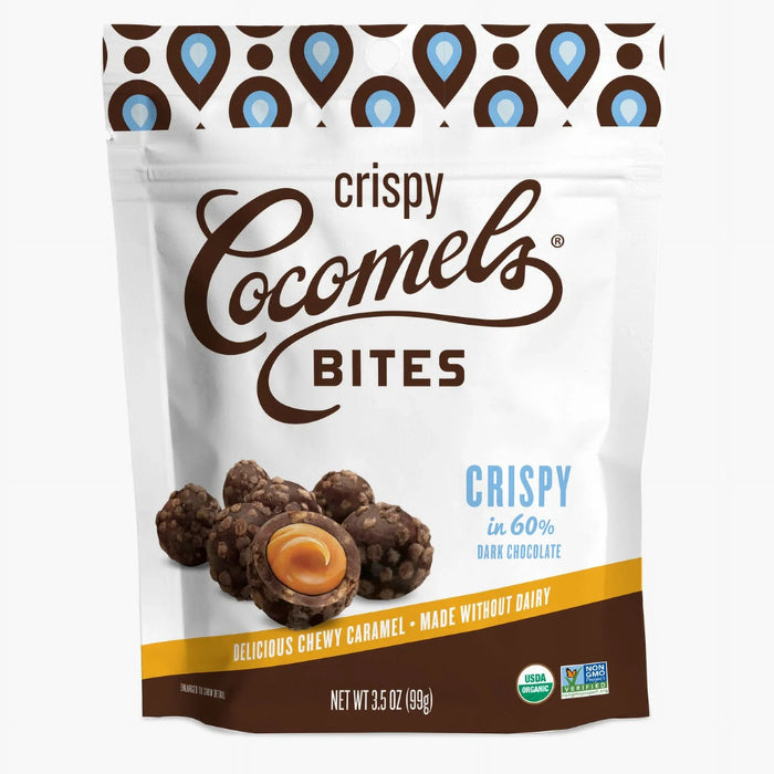 Cocomels - Bites Choc Caramel, 3.5 oz (Pack of 6) - Dairy-Free Candy