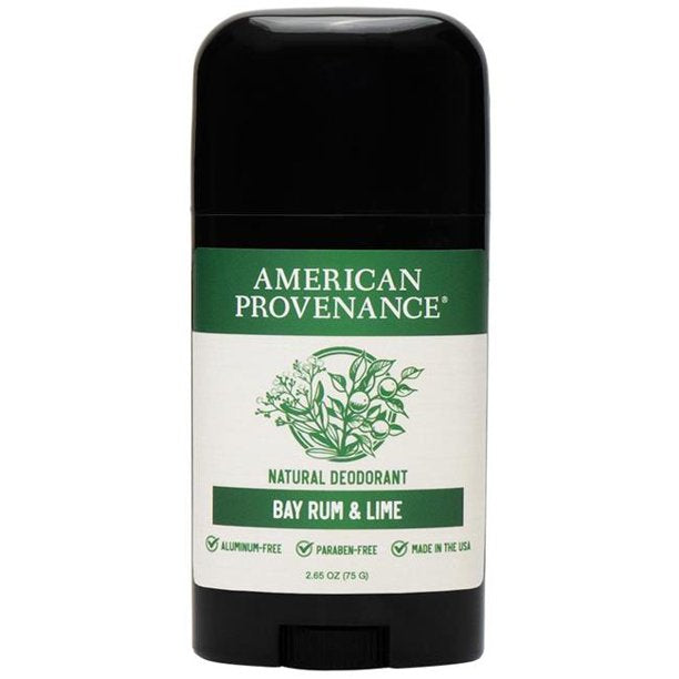 American Provenance Deodorant Bay Rum Lime  - 2.65 Oz