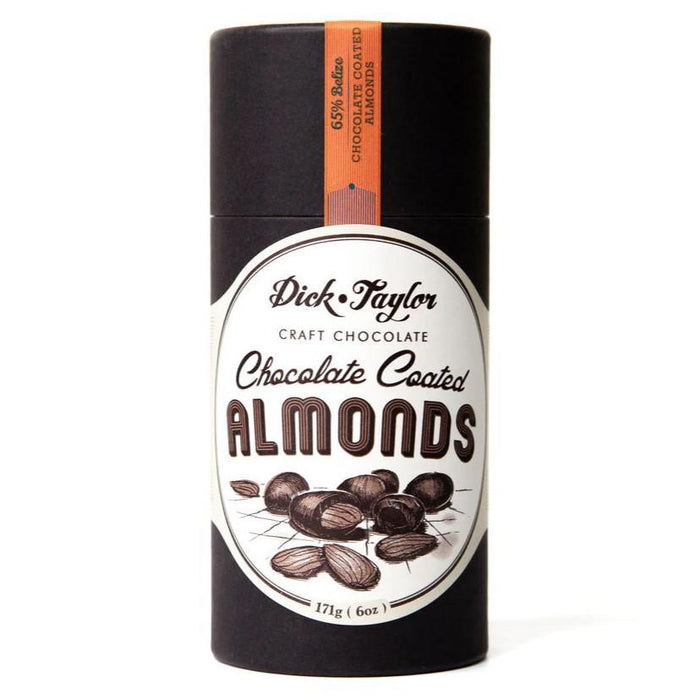 Dick Taylor Craft Chocolate - Chocolate Coated Almonds (6OZ)