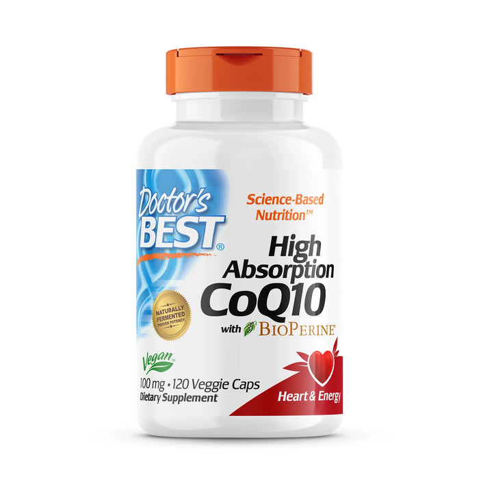 Doctor's Best CoQ10 100mg - 120 Veggie Capsules