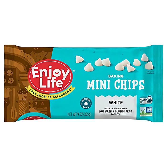 Enjoy Life Mini White Chocolate Baking Chips (12-Pack)