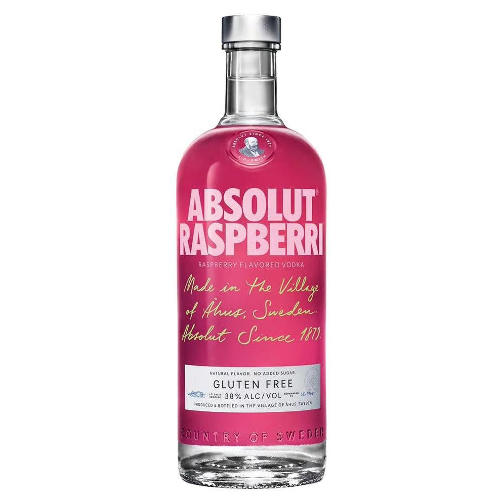 Absolut Vodka - 'Raspberry' Vodka (750ML) — Specialty Food Source