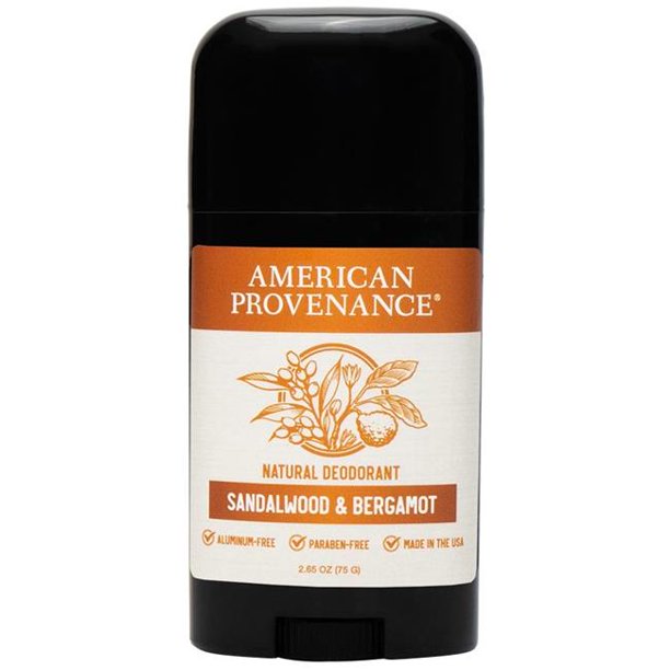 American Provenance Deodorant Sandalwood Bergamot  - 2.65 Oz