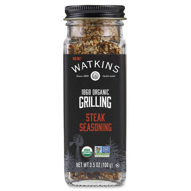 Watkins Seasoning Steak Grillin (Pack of 3 - 3.5 Oz)