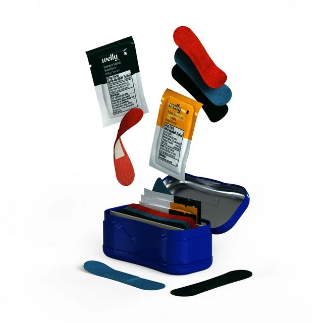 Welly First Aid, Quick Fix Kit On The Go Travel First Aid Kit Bandages And Ointments, 1 Each, 24 ct
