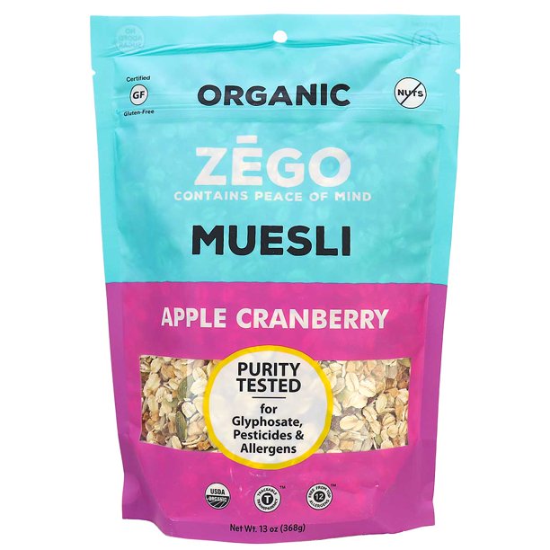 Zego Apple Cranberry Muesli, 13 oz