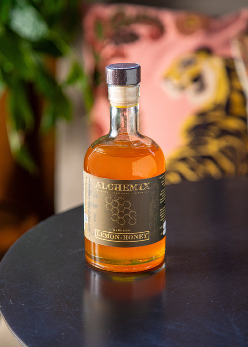 Saffron Lemon Honey Syrup