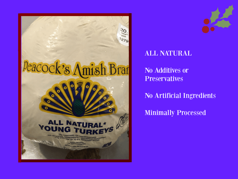 Amish Turkey