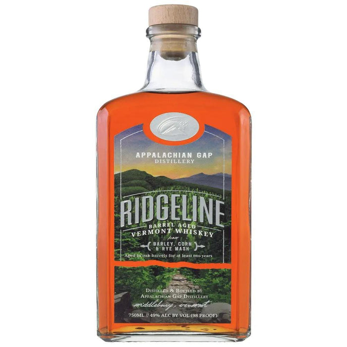 Appalachian Cap Distillery - 'Ridgeline' Barrel-Aged Vermont Whiskey (750ML)