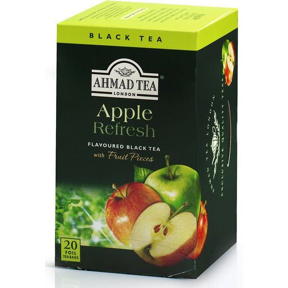 Apple Refresh - Black Tea | 20' Tea Bags | Ahmad Tea