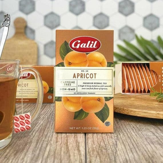Apricot Herbal Tea, Galil — Specialty Food Source