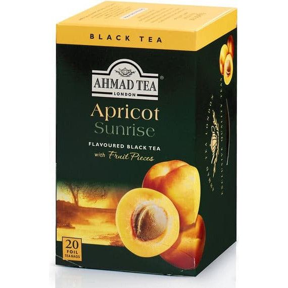 Apricot Sunrise - Black Tea | 20' Tea Bags | Ahmad Tea