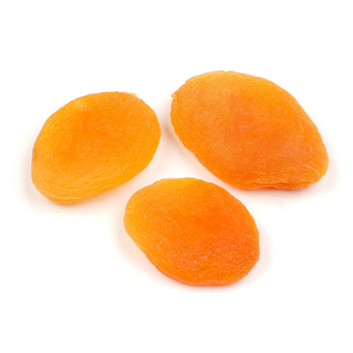 Whole Pitted Apricots Size 4 141/160 Count in a bowl, showcasing their vibrant color and perfect size, ready for culinary use.