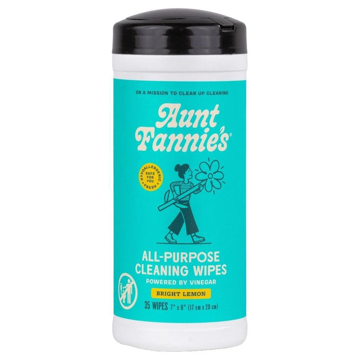 Aunt Fannie's - Non-Toxic Biodegradable Cleaning Wipes (35PLY)