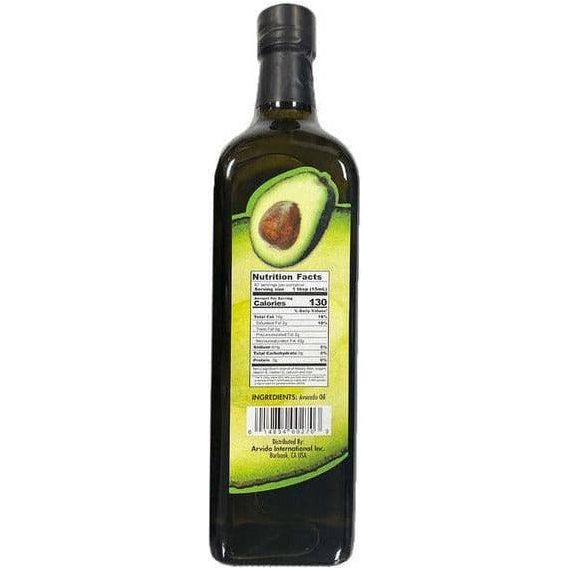 Avocado Oil | For High Heat Cooking - Olive Oil Replacement | 1 Liter | Arvido